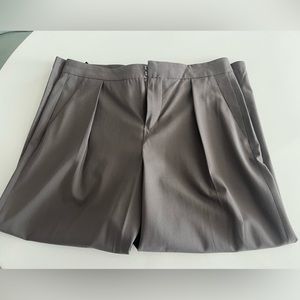 Aritzia Babaton tailored wide leg cropped pants